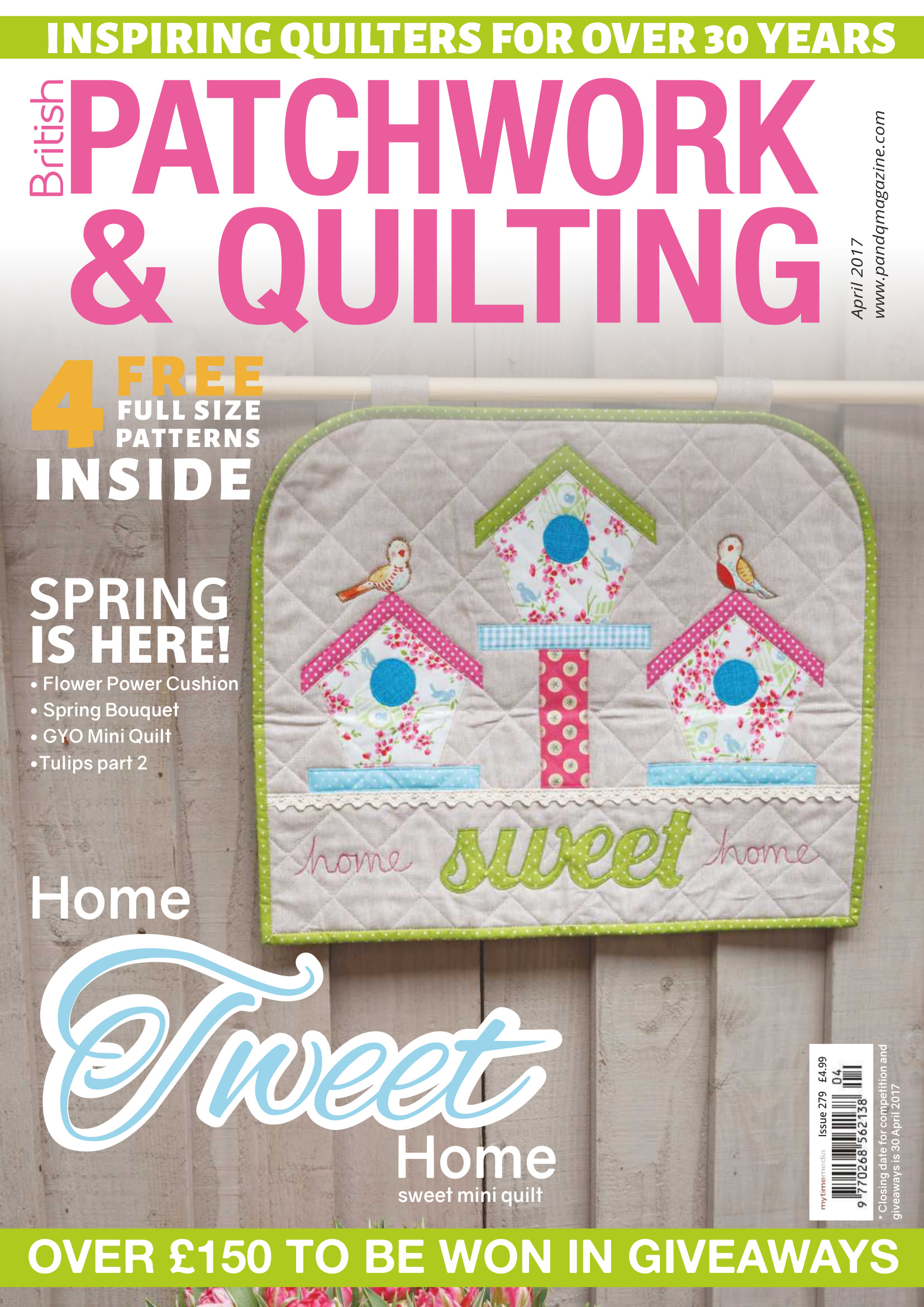 Patchwork Quilting UK April 2017